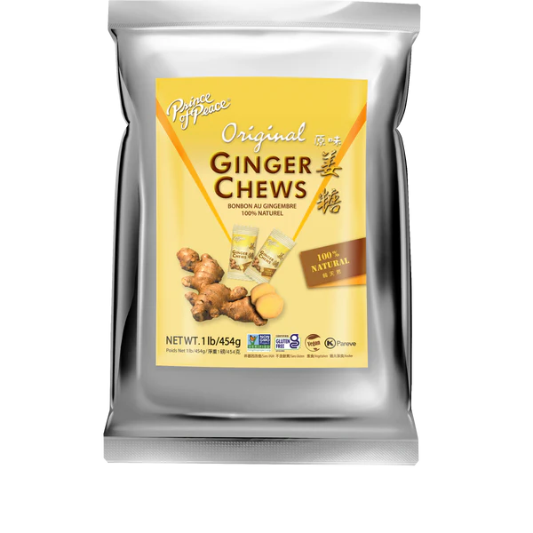 Prince Of Peace Ginger Chews  1 LB Bag