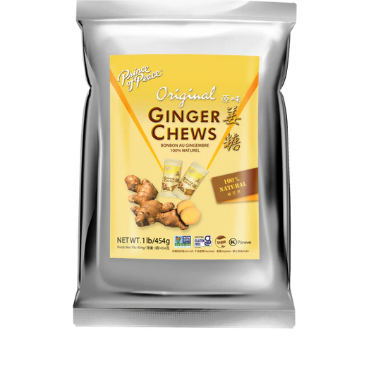 Prince Of Peace Ginger Chews  1 LB Bag