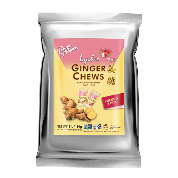 Prince Of Peace Ginger Chews  1 LB Bag